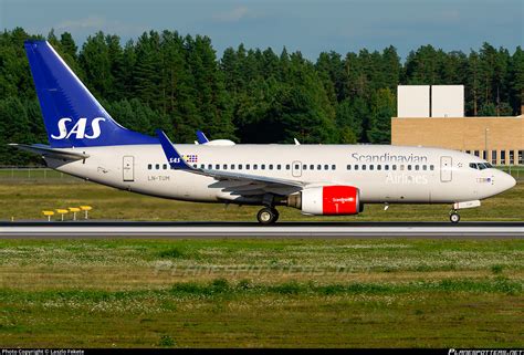 Ln Tum Sas Scandinavian Airlines Boeing Wl Photo By Laszlo