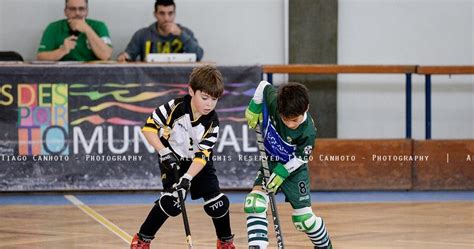 HÓQUEI CLUBE VASCO DA GAMA A equipa de Escolares jogou no Barreiro