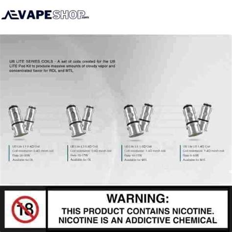 Best Lost Vape Ub Lite Coils Vape Shop Near Me