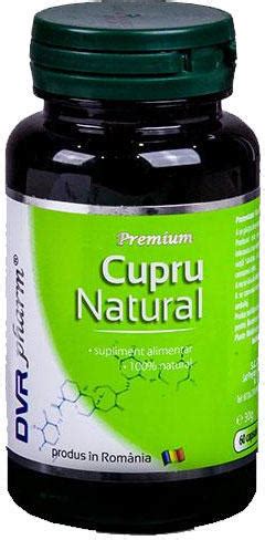 DVR Pharma Cupru Natural 60 Capsule DVR Pharma Suplimente Nutritive