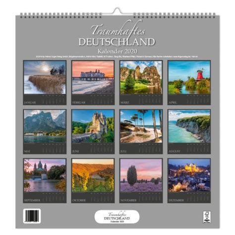 Dekokalender Traumhaftes Deutschland Lingenverlag De