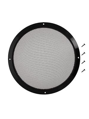 Amazon Jutagoss 2Pcs 8 Speaker Grill Silver Rim Decorative Round