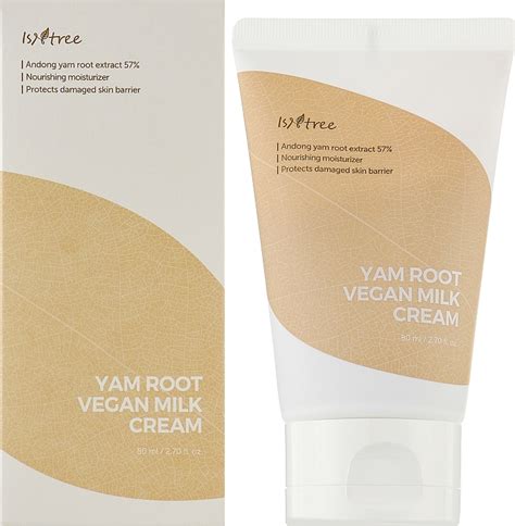 Овлажняващ крем за лице с корен от див ямс - IsNtree Yam Root Vegan ...