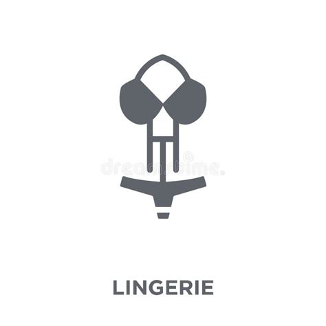 Lingerie Icon Set Stock Vector Illustration Of Brassier