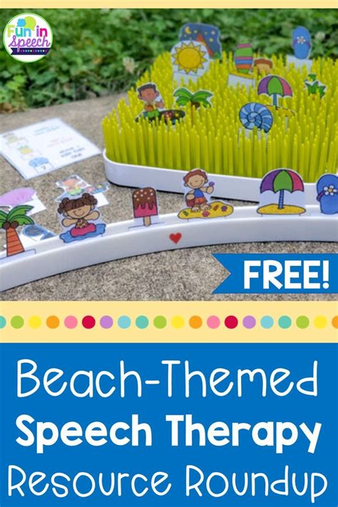 Summer Speech Therapy Activities Artofit