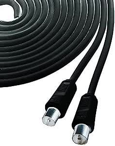 Hama Antennen Kabel Koax Stecker Koax Kupplung M Db Amazon