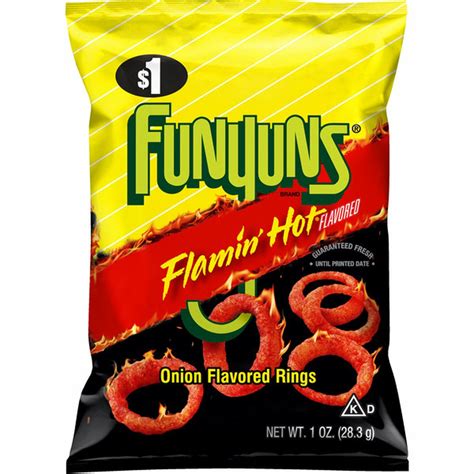 Funyuns Flamin Hot Onion Flavored Rings Oz Delivery Or Pickup Near