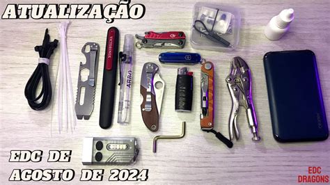 Atualização do meu EDC de agosto de 2024 YouTube