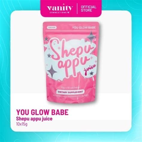 You Glow Babe Shepu Appu Juice Sachets Shopee Philippines