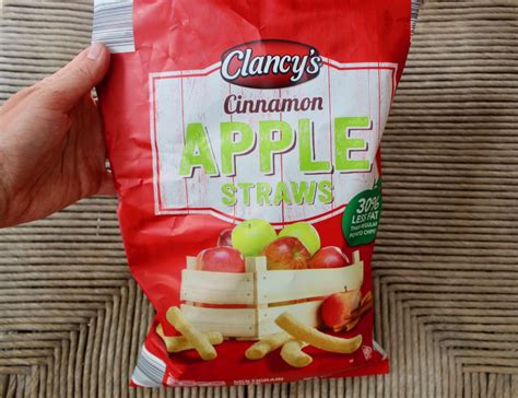 Aldi Find Cinnamon Apple Straws Flutterby Kisses