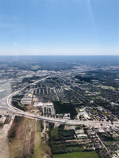 Neighborhood Near Austin Tx From Delta Airplane Window Flickr