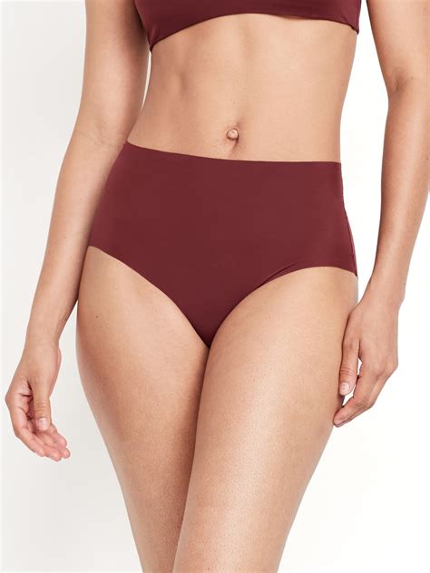 High Waisted No Show Brief Underwear Old Navy