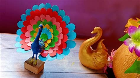 How To Make Peacock DIY Peacock Making YouTube