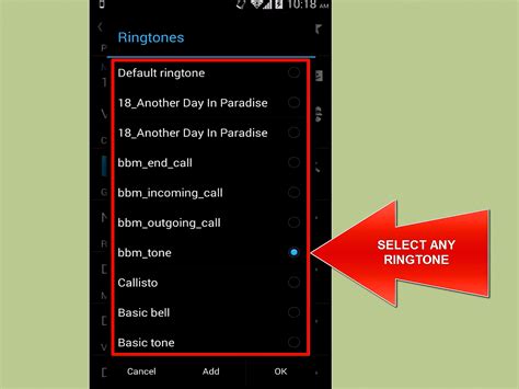 set  ringtone   android contact  steps