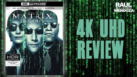 The Matrix Trilogy 4k Uhd Blu Ray Set Review The Best The Trilogy Has