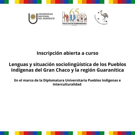 Ltimos D As Para Inscribirse Al Curso Sobre Lenguas De Los Pueblos