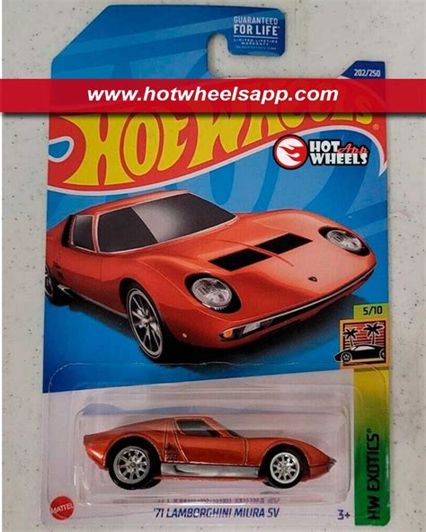 71 Lamborghini Miura SV Super T Hunt Hot Wheels 2022 Hot Wheels