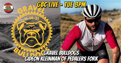 GBC LIVE - Ep #16: Gravel Bulldogs w/ Gideon Kleinman of Pedalers Fork ...