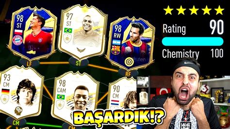 BaŞardiiik 😱 16 Tane Efsane Çikti 😱 190 Fut Draft Challenge Youtube