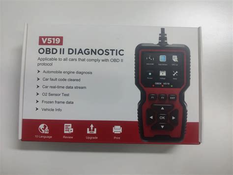 Handheld V519 Obd2 To Usb Diagnostic Scanner Universal Car Engine Fault