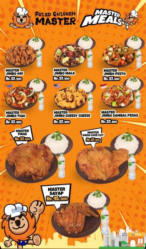 Selalu Diperbarui Menu Fried Chicken Master Gading Serpong Tangerang