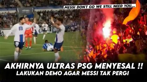 SEMUANYA SUDAH TERLAMBAT Lihat Ultras PSG Akhirnya Menyesal Dan Tak