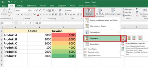 Excel Bedingte Formatierung Auf Zellen Anwenden So Geht S