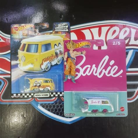 Hot Wheels Rodas Quentes Boulevard Kool Kombi Barbie Olhos De Lua Shopee Brasil