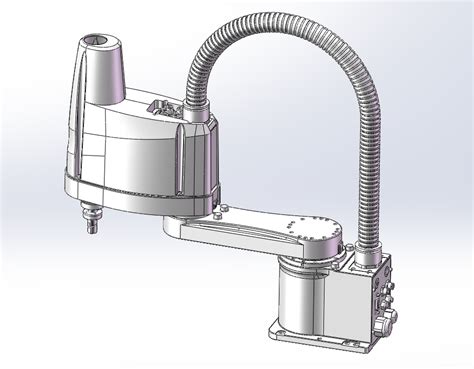 埃夫特esr3 Scara机器人solidworks 2020模型图纸下载 懒石网