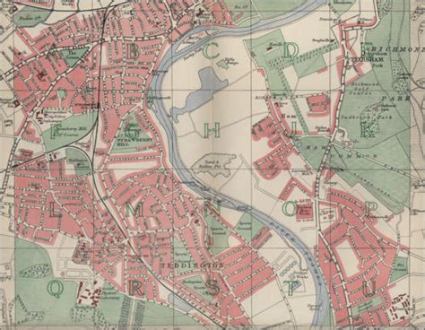 Map of Teddington, London