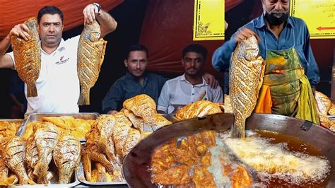 Fried Fish Grilled Fish Karachi S Biggest Seafood Street Street Food