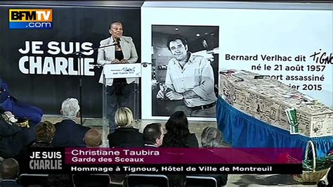 L Hommage De Taubira Tignous Vid O Dailymotion