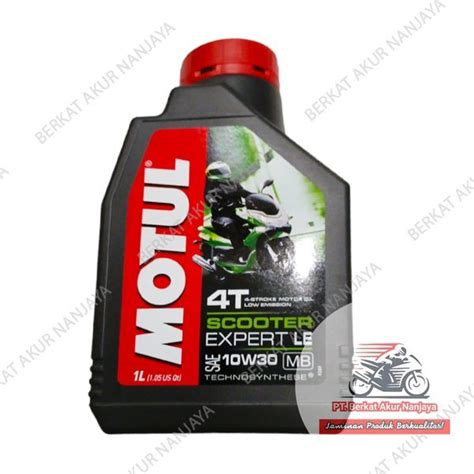 Jual Oli Motor Motul Scooter Expert Le T W Liter Plus Daytona