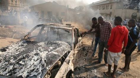 Nigeria Churches Hit By Blasts During Christmas Prayers Bbc News