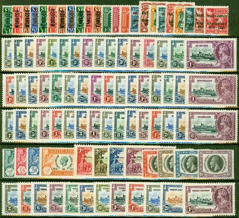 Omnibus 1935 KGV Silver Jubilee Complete Set Of 250 Fine MNH Empire