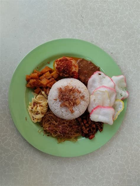 Nasi uduk stock image. Image of cuisine, food, jakarta - 251849561