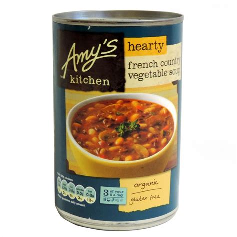 Amys Hearty French Country Veg Soup 408 Gr Grocery