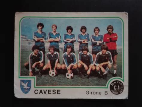 Figurina Calciatori Panini Squadra Cavese N Buona Con