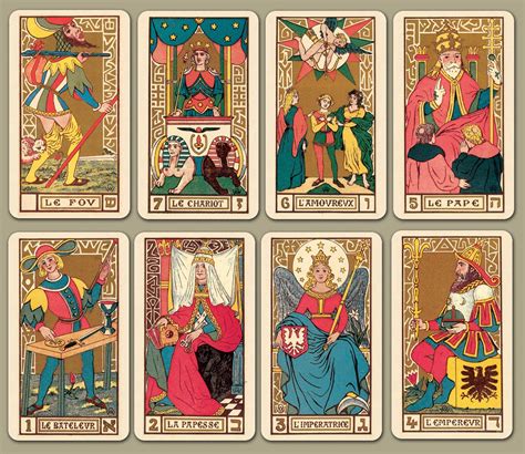 Here Are The Original Oswald Wirth Tarot Cards From And