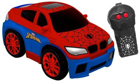 Carrinho Controle Remoto High Speed Homem Aranha Candide Carrinho De