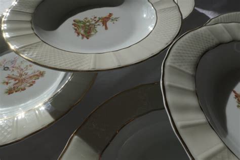 Assiettes Creuses Bernardaud Limoges Madame Vaisselle