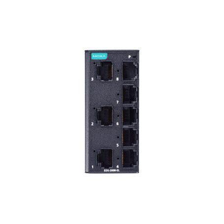 Eds El Series Unmanaged Switches Moxa