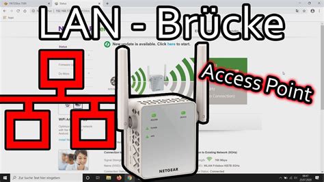 Netgear Wlan Repeater Ex Als Lan Br Cke Einrichten Access Point