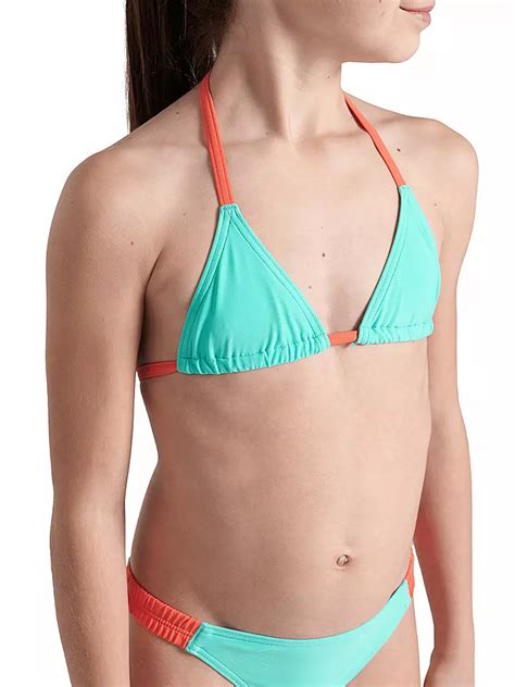 ARENA Mädchen Bikini Essentials türkis