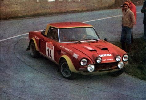 San Remo 1975 Verini Maurizio Rossetti Francesco Icon Fiat 124