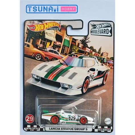 Xe mô hình Hot Wheels Lancia Stratos Group 5 Boulevard Shopee Việt Nam