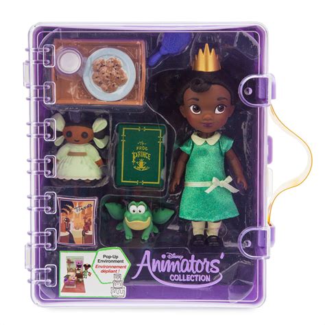 Disney Animators Collection Mini Doll Pop Up Play Set Tiana