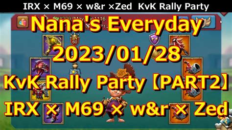 Nana S Everyday Kvk Rally Partypart Irx M