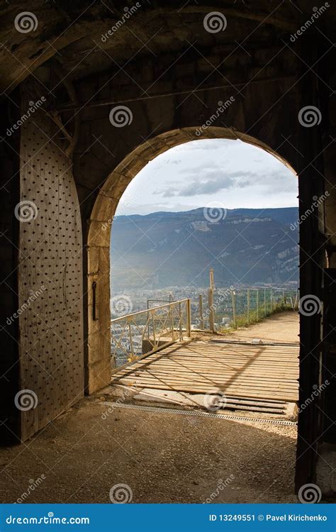 Grenoble Bastille stock image. Image of beautiful, arch - 13249551