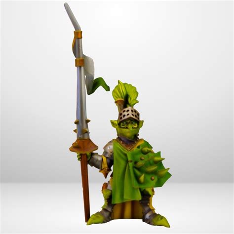 Hot Goblin ゴブリン兵士F ミニチュア 槍と盾 ホットゴブリン